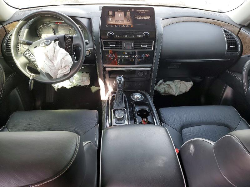 2024 Infiniti Qx80 VIN JN8AZ2AE6R9327502 COPART salvage auction — FRONT END, Tn - Salvage Certificate, sold $20,900 on 2026-07-21 (photo 8)