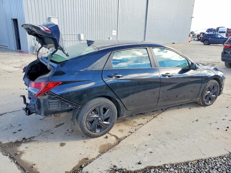 2023 Hyundai Elantra VIN 5NPLM4AG0PH119085 COPART salvage auction — REAR END, Nv - Salvage Title, sold $3,850 on 2026-07-02 (photo 3)