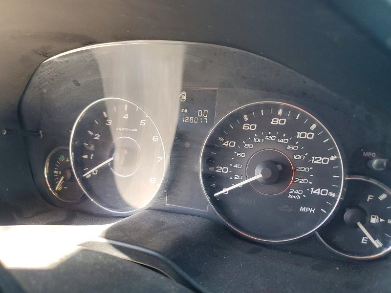 2011 Subaru Outback VIN 4S4BRCBC1B3312848 COPART salvage auction — MINOR DENT/SCRATCHES, Tx - Certificate Of Title, sold $1,100 on 2026-07-10 (photo 9)
