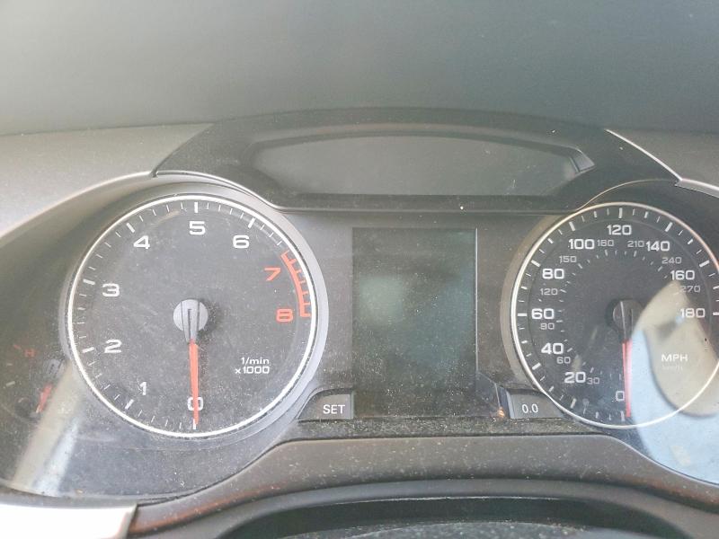 2012 Audi A4 VIN WAUBFAFL9CN002090 COPART salvage auction — NORMAL WEAR, Co - Bill Of Sale-Parts Only, sold $400 on 2026-07-02 (photo 9)