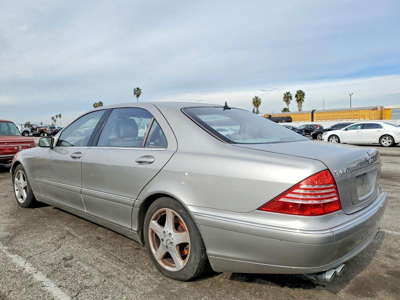 2004 Mercedes-benz S-klasse VIN WDBNG70J44A415128 COPART salvage auction — MINOR DENT/SCRATCHES, Ca - Salvage Acquisition Billofsale, sold $400 on 2026-07-21 (photo 2)