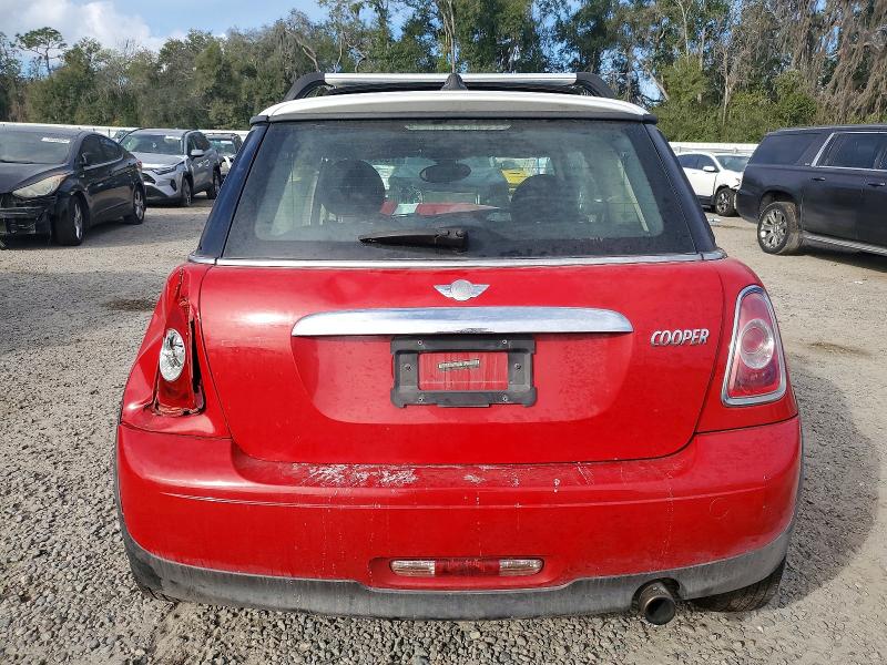 2013 Mini Cooper VIN WMWSU3C50DT692378 COPART salvage auction — FRONT END, Fl - Cert Of Title Slvg Rebuildable, sold $350 on 2026-07-31 (photo 6)