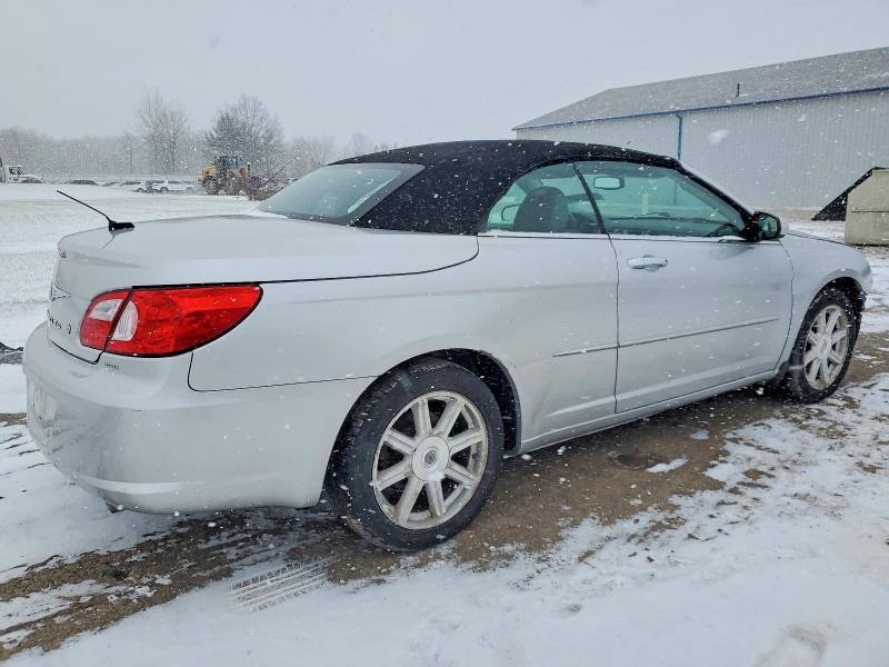 2008 Chrysler Sebring VIN 1C3LC65M18N240292 COPART salvage auction — FRONT END, Oh - Cert Of Title-Salvage, sold $350 on 2026-07-02 (photo 3)
