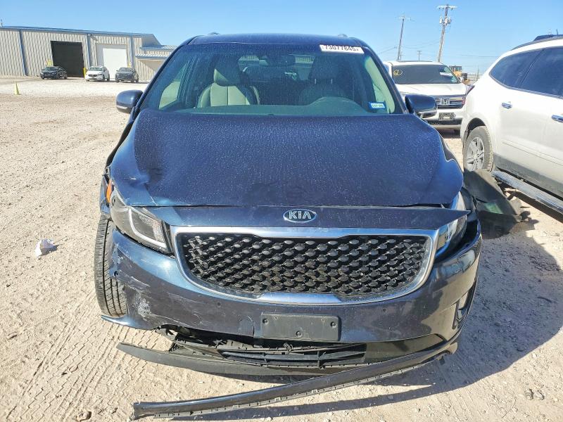 2017 Kia SEDONA VIN KNDMC5C12H6263481 COPART salvage auction — FRONT END, Tx - Certificate Of Title, sold $1,700 on 2026-07-16 (photo 5)