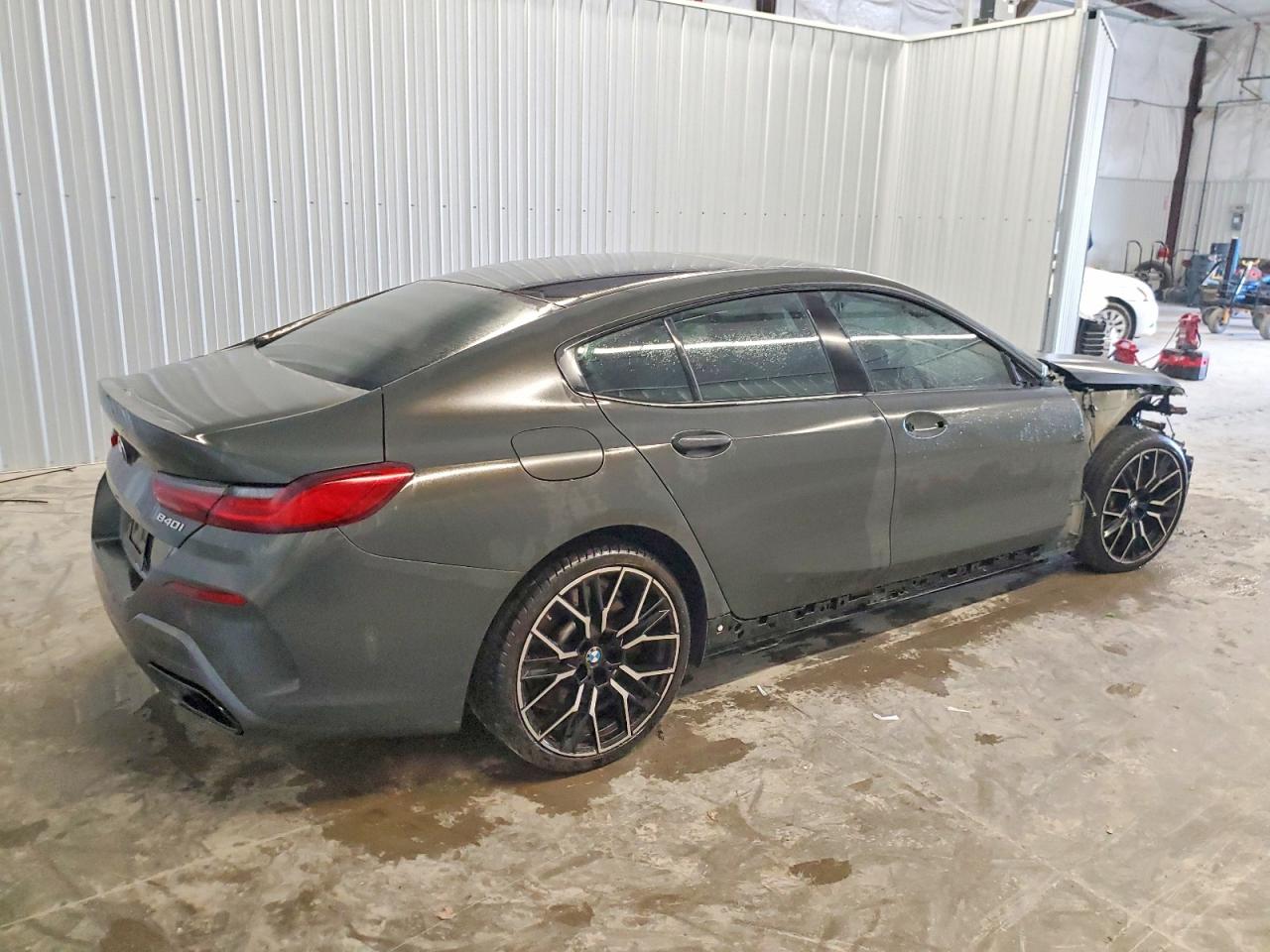 2024 BMW 8er VIN WBAGV2C06RCP13405 COPART salvage auction — Front End, NC - DLR ONLY-CLEAN/OVER 25% DAMAGE, sold $33,500 on 2026-04-30 (photo 3)