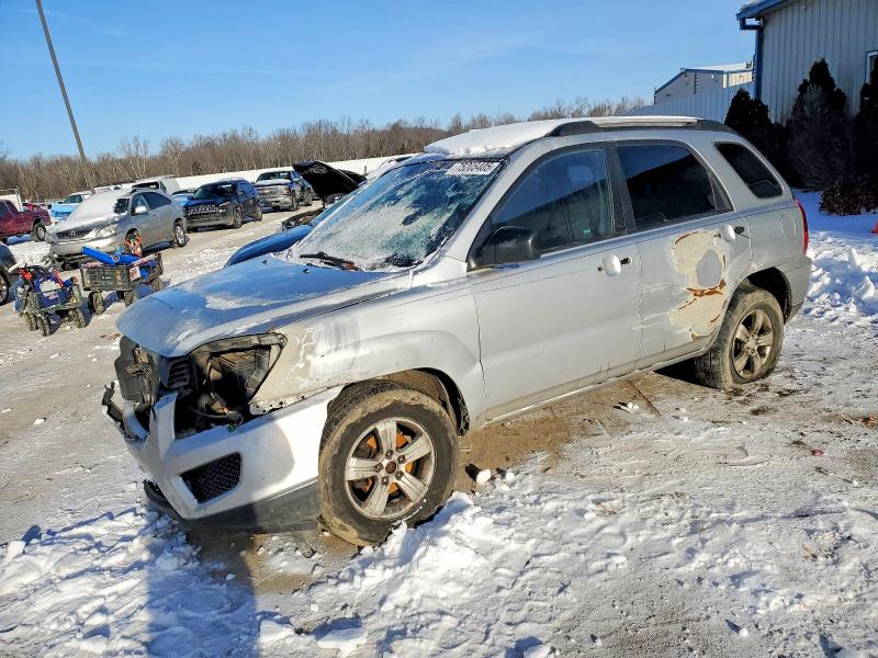 2009 Kia Sportage VIN KNDJF724397568405 COPART salvage auction — FRONT END, Ky - Cert Of Title-Salvage, sold $275 on 2026-07-09 (photo 1)
