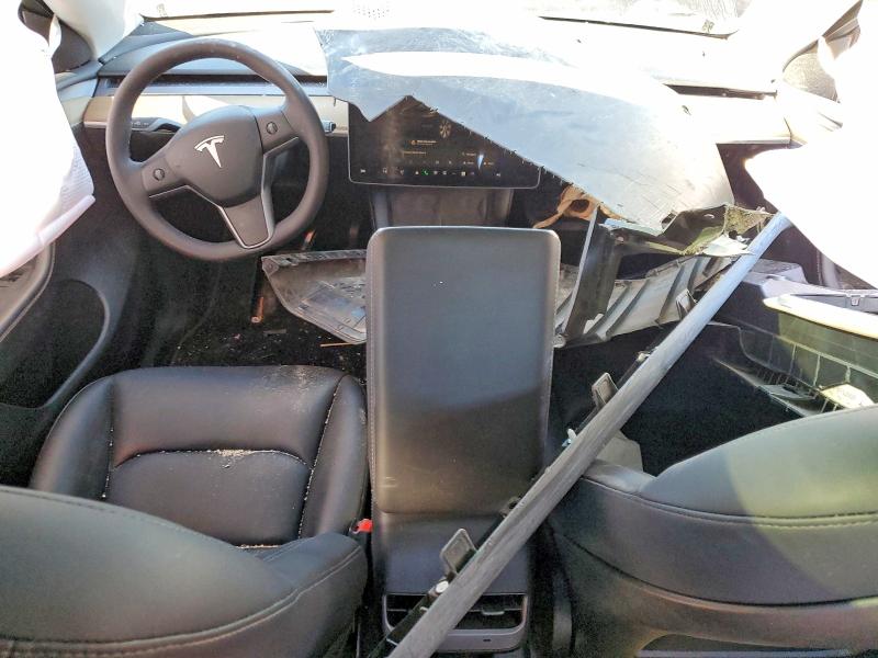 2022 Tesla Model y VIN 7SAYGDEE5NA018870 COPART salvage auction — FRONT END, Ca - Salvage Certificate, sold $9,700 on 2026-07-02 (photo 8)