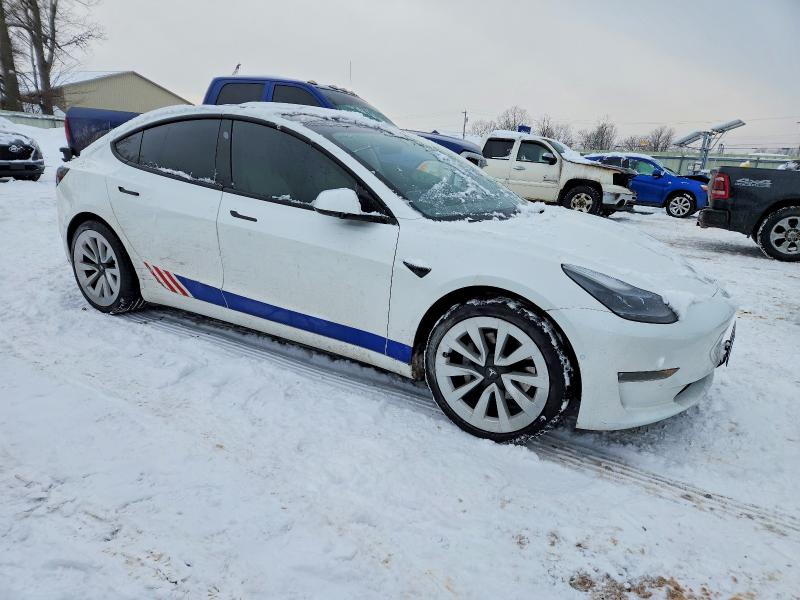 2021 Tesla Model 3 VIN 5YJ3E1EB8MF919184 COPART salvage auction — SIDE, Other, sold $7,700 on 2026-07-13 (photo 4)