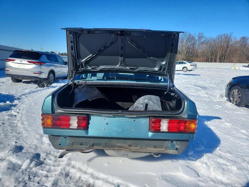 1985 Mercedes-benz 190 (w201) VIN WDB2010241A188921 COPART salvage auction — FRONT END, Md - Cert Of Salvage > 75% Damage, sold $950 on 2026-07-03 (photo 6)