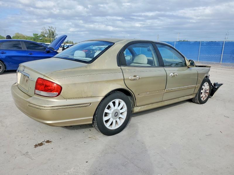 2004 Hyundai Sonata VIN KMHWF35H14A913449 COPART salvage auction — FRONT END, Fl - Certificate Of Destruction, sold $400 on 2026-07-27 (photo 3)