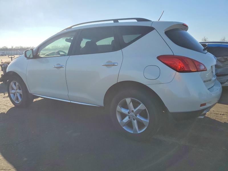 2009 Nissan Murano VIN JN8AZ18WX9W114370 COPART salvage auction — FRONT END, Ca - Salvage Certificate, sold $100 on 2026-07-09 (photo 2)