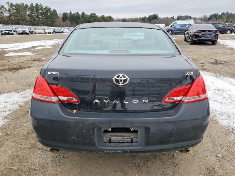 2007 Toyota Avalon VIN 4T1BK36B47U205509 COPART salvage auction — FRONT END, Md - Cert Of Salvage > 75% Damage, sold $675 on 2026-07-27 (photo 6)