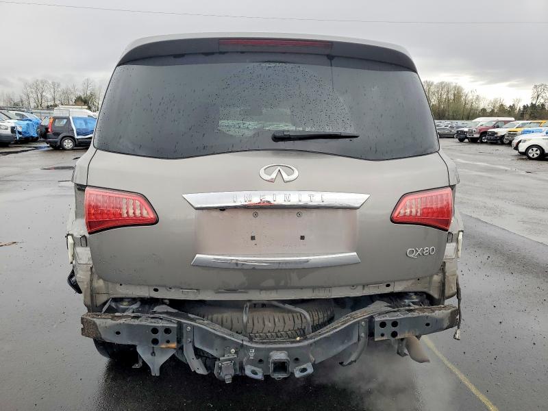 2014 Infiniti Qx80 VIN JN8AZ2NE5E9063483 COPART salvage auction — REAR END, Or - Lien Papers Salvage, sold $2,900 on 2026-07-13 (photo 6)