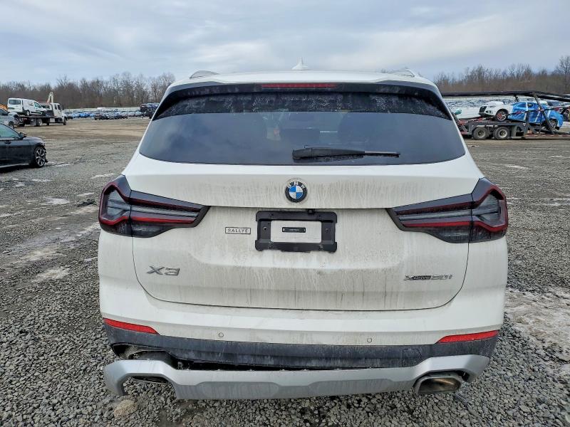 2024 BMW X3 VIN 5UX53DP07R9V42309 COPART salvage auction — SIDE, Nj - Cert Of Title-Salvage, sold $16,200 on 2026-07-07 (photo 6)