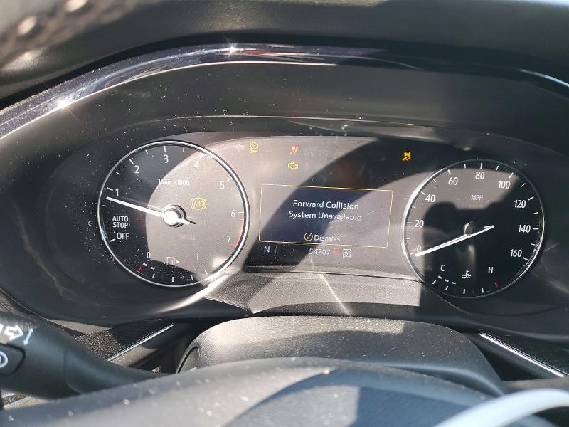 2021 Buick Envision VIN LRBFZMR43MD042298 COPART salvage auction — FRONT END, Nj - Cert Of Title-Salvage, sold $225 on 2026-07-27 (photo 9)
