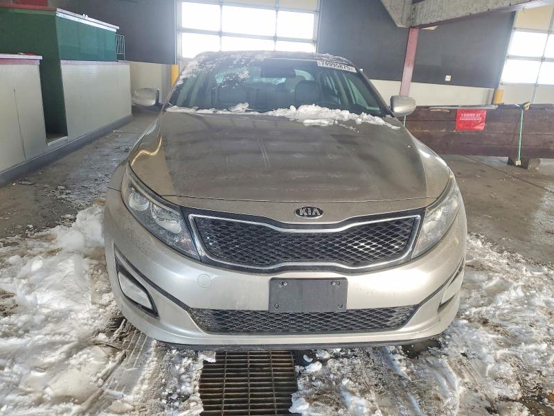 2015 Kia Optima VIN KNAGM4A75F5544640 COPART salvage auction — REAR END, In - Cert Of Title-Salvage Title, sold $400 on 2026-07-20 (photo 5)