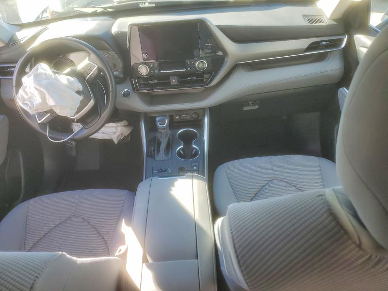 2024 Toyota Highlander VIN 5TDZARAH0RS535143 COPART salvage auction — FRONT END, Fl - Cert Of Title Slvg Rebuildable, sold $11,900 on 2026-07-15 (photo 8)
