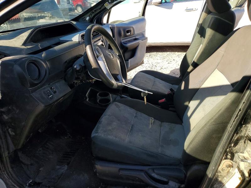 2012 Toyota Prius VIN JTDKDTB36C1502452 COPART salvage auction — FRONT END, Wv - Certificate Of Title, sold $975 on 2026-07-09 (photo 7)