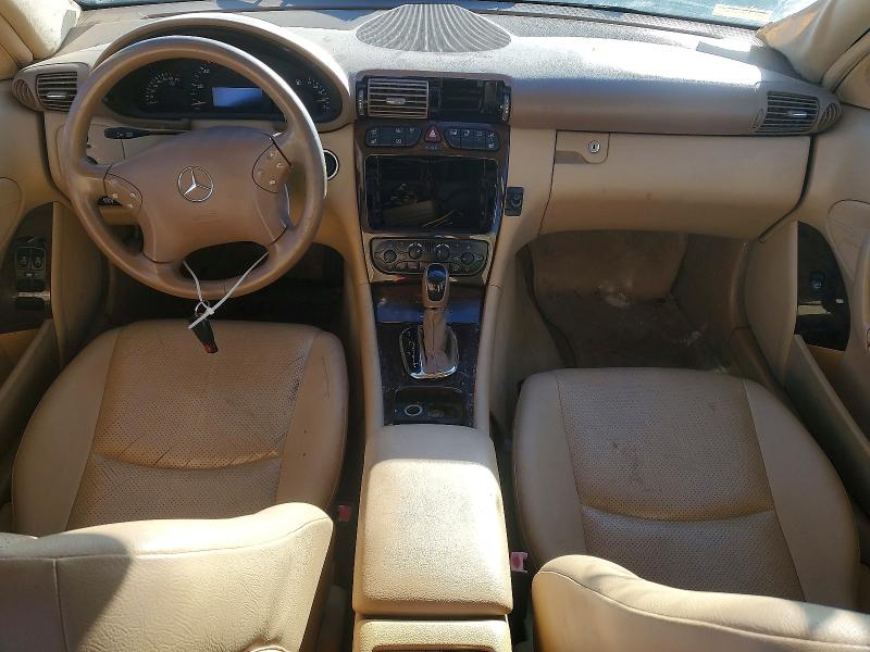 2004 Mercedes-benz C-klasse VIN WDBRF81J44F442700 COPART salvage auction — FRONT END, Ks - Cert Of Title-Salvage, sold $375 on 2026-08-11 (photo 8)