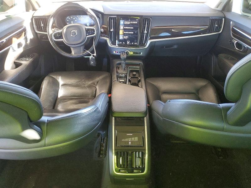 2018 Volvo S90 VIN LVY982MK0JP006759 COPART salvage auction — FRONT END, Ca - Salvage Certificate, sold $150 on 2026-07-21 (photo 8)