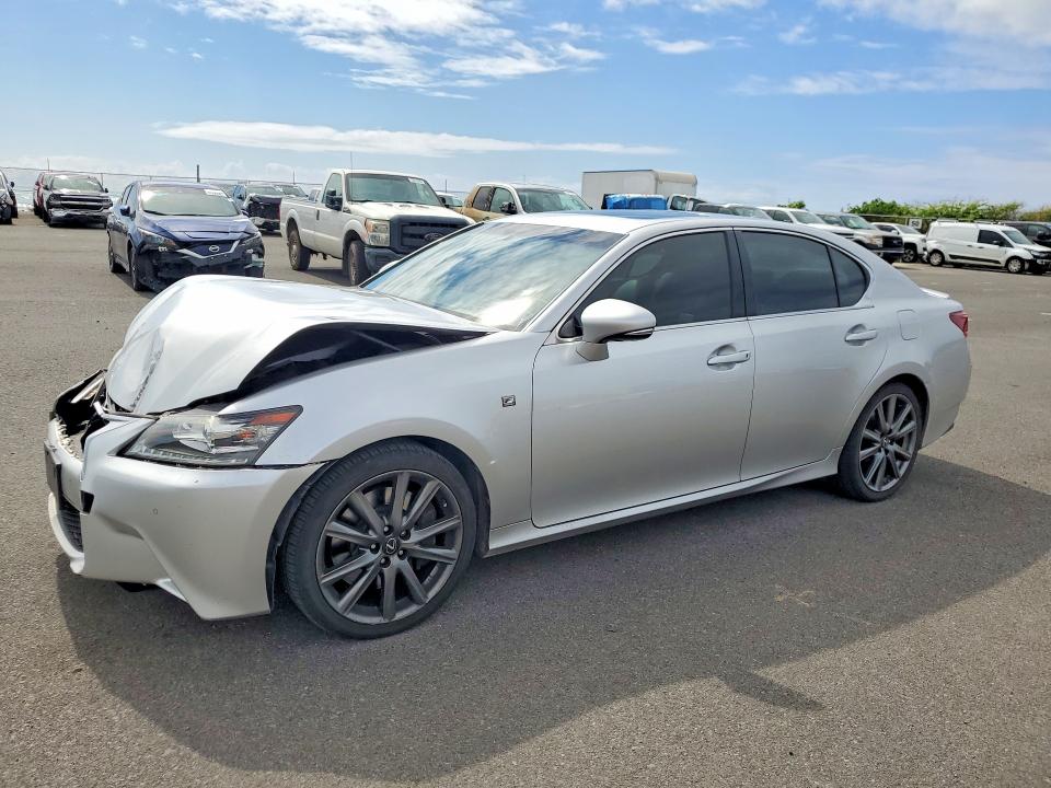 2015 Lexus Gs VIN JTHBE1BL1FA001120 COPART salvage auction — FRONT END, Hi - Certificate Of Salvage, sold $3,150 on 2026-07-27 (photo 1)