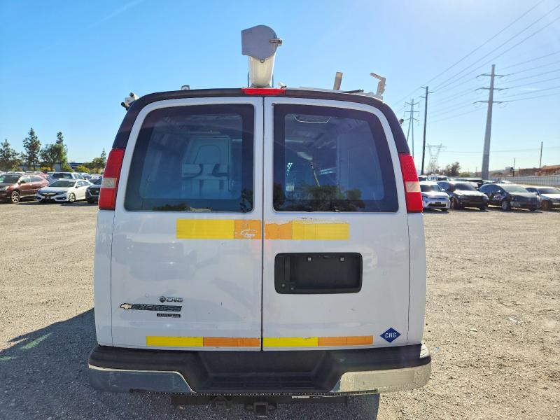 2014 Chevrolet Express VIN 1GCWGFCB7E1120286 COPART salvage auction — NORMAL WEAR, CA - DIS/DLR/EXP ONLY CLEAN TITLE, sold $5,800 on 2026-07-21 (photo 6)