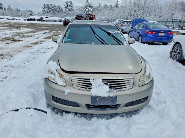 2008 Infiniti G VIN JNKBV61F38M253672 COPART salvage auction — REAR END, Ma - Cert Of Title-Reconstrctd Coll, sold $425 on 2026-08-24 (photo 5)