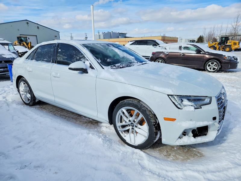 2019 Audi A4 VIN WAUCNAF44KA007896 COPART salvage auction — UNDERCARRIAGE, On - Permit Salvage, sold $8,800 on 2026-07-07 (photo 4)