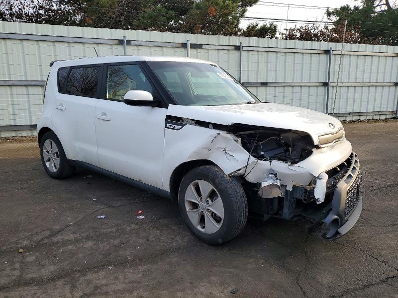 2016 Kia Soul VIN KNDJN2A21G7356573 COPART salvage auction — FRONT END, Oh - Cert Of Title-Salvage, sold $475 on 2026-07-10 (photo 4)