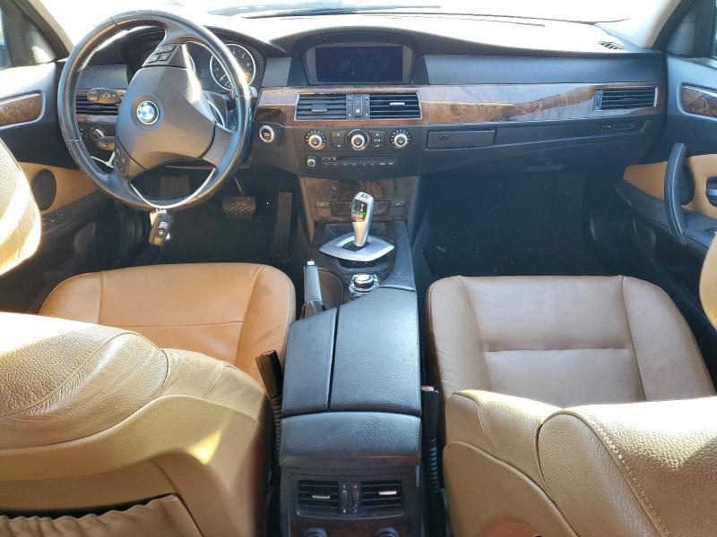 2010 BMW 5 series VIN WBANU5C5XAC365152 COPART salvage auction — FRONT END, Mo - Salvage Certificate Of Title, sold $100 on 2026-07-28 (photo 8)