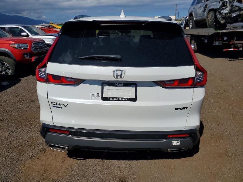 2025 Honda Cr-v VIN 7FARS5H80SE000355 COPART salvage auction — SIDE, HI - CERTIFICATE OF SALVAGE, sold $4,950 on 2026-07-27 (photo 6)