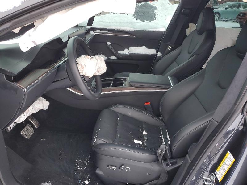 2024 Tesla Model x VIN 7SAXCDE54RF445506 COPART salvage auction — Front End, IL - SALVAGE CERTIFICATE, sold $15,700 on 2026-04-21 (photo 7)