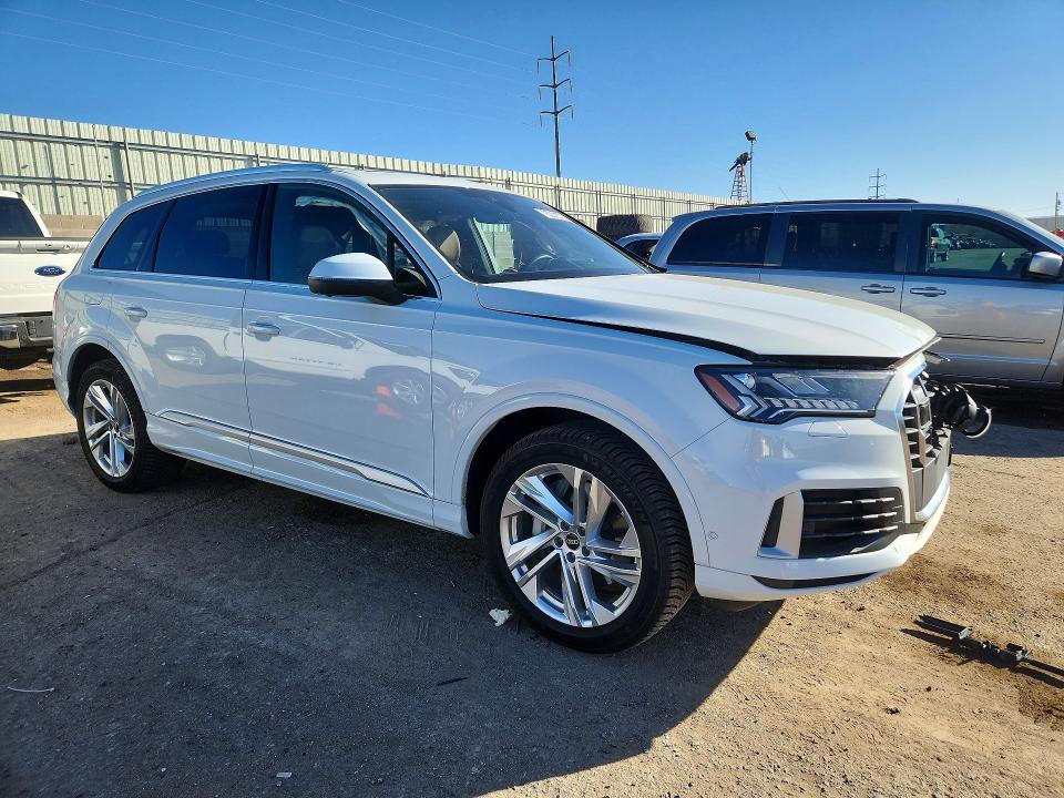 2023 Audi Q7 VIN WA1AXBF7XPD012377 COPART salvage auction — FRONT END, Nm - Cert Of Title-Salvage, sold $14,000 on 2026-07-30 (photo 4)