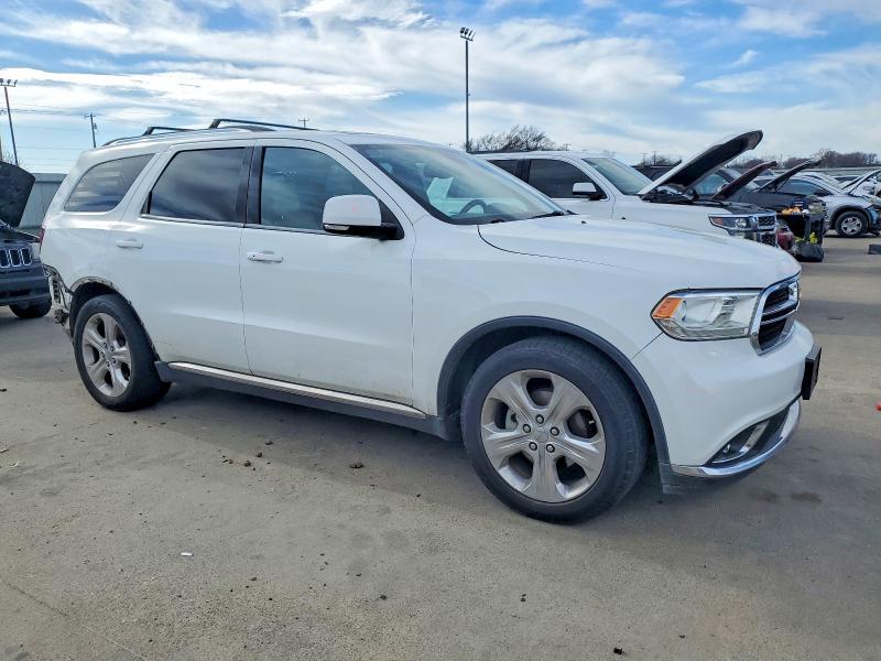2014 Dodge Durango VIN 1C4RDHDG6EC313979 COPART salvage auction — REAR END, Tx - Salvage Vehicle Title, sold $750 on 2026-07-02 (photo 4)