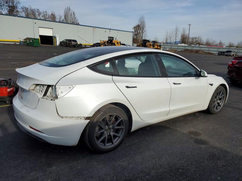2023 Tesla Model 3 VIN 5YJ3E1EA1PF455988 COPART salvage auction — SIDE, OR - LIEN PAPERS SALVAGE, sold $6,700 on 2026-07-20 (photo 3)