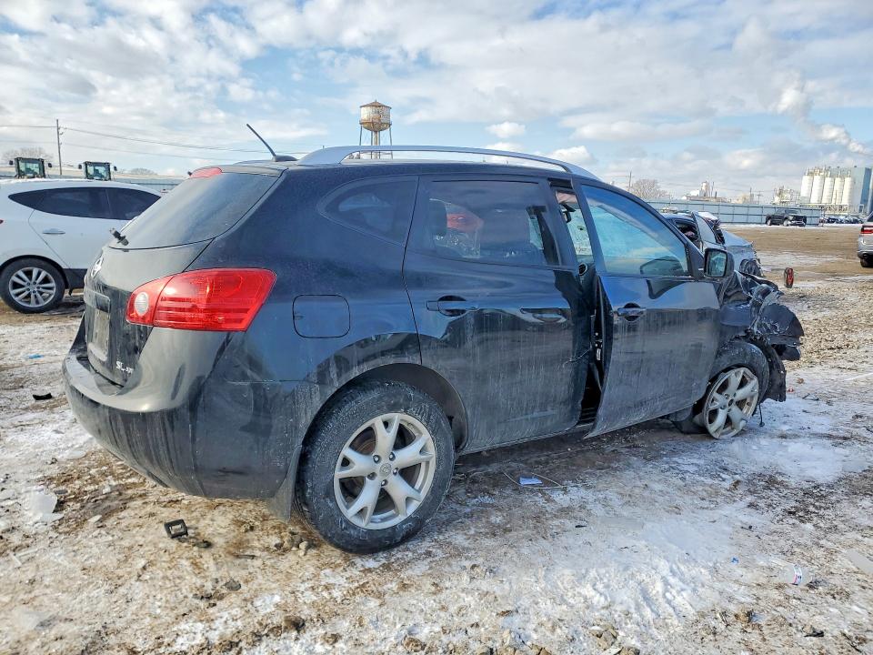 2008 Nissan Rogue VIN JN8AS58V98W112336 COPART salvage auction — FRONT END, Il - Salvage Certificate, sold $225 on 2026-07-17 (photo 3)