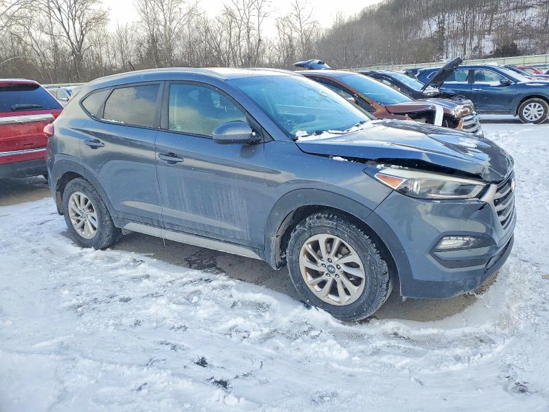 2017 Hyundai Tucson VIN KM8J3CA46HU441159 COPART salvage auction — FRONT END, Pa - Certificate Of Salvage, sold $1,800 on 2026-07-09 (photo 4)