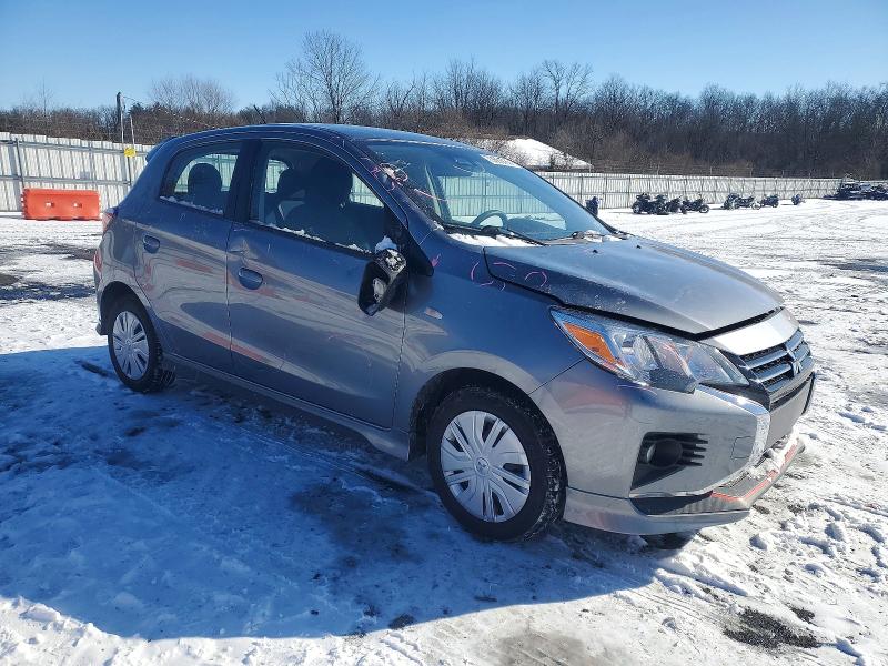 2022 Mitsubishi Mirage VIN ML32AUHJ1NH002491 COPART salvage auction — SIDE, Other, sold $2,850 on 2026-07-14 (photo 4)