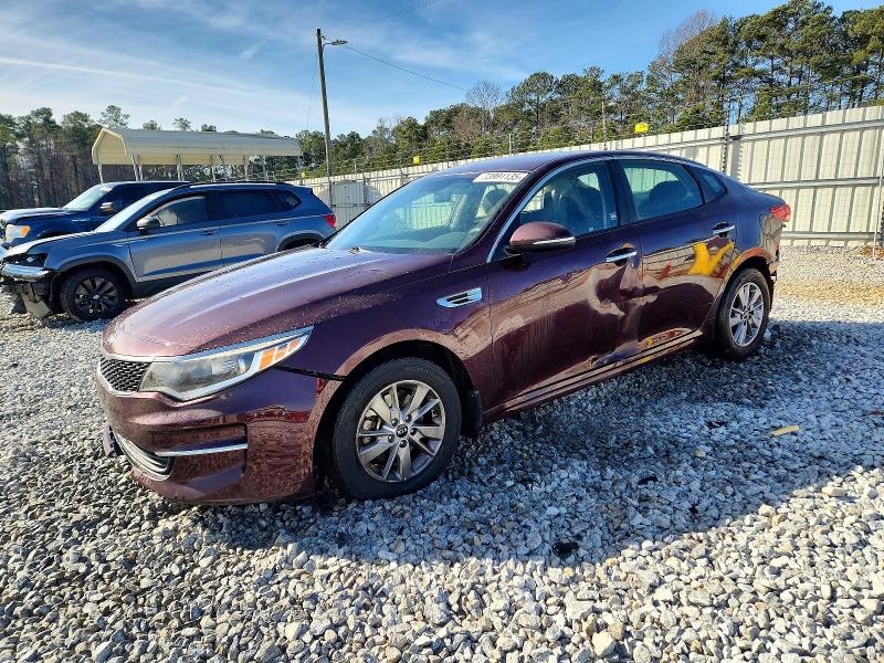 2018 Kia Optima VIN 5XXGT4L36JG231939 COPART salvage auction — REAR END, Al - Cert Of Title-Salvage Title, sold $700 on 2026-07-15 (photo 1)