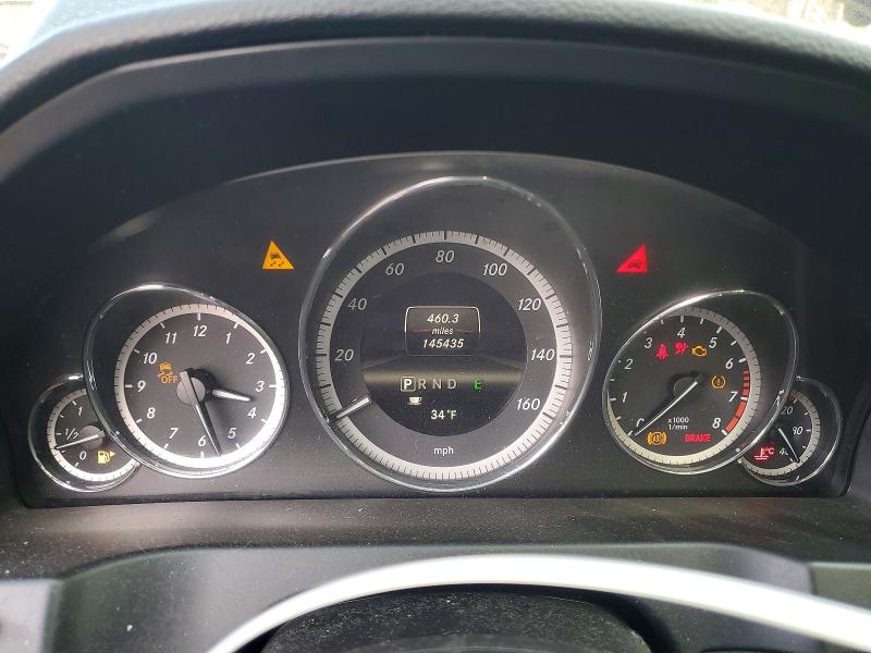 2013 Mercedes-benz E-class VIN WDDKJ8JB5DF215399 COPART salvage auction — FRONT END, MD - CERT OF SALVAGE > 75% DAMAGE, sold $1,150 on 2026-07-02 (photo 9)