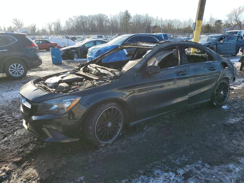 2014 Mercedes-benz Cla-klasse VIN WDDSJ4GB3EN132271 COPART salvage auction — BURN, Pa - Certificate Of Salvage, sold $1,200 on 2026-08-12 (photo 1)