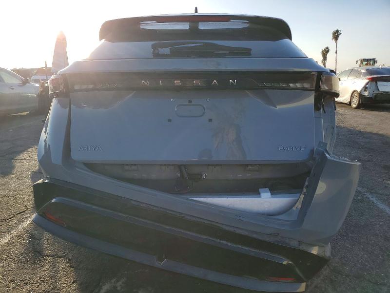 2023 Nissan Ariya VIN JN1BF0BA4PM410416 COPART salvage auction — REAR END, Ca - Salvage Certificate, sold $15,500 on 2026-07-24 (photo 6)