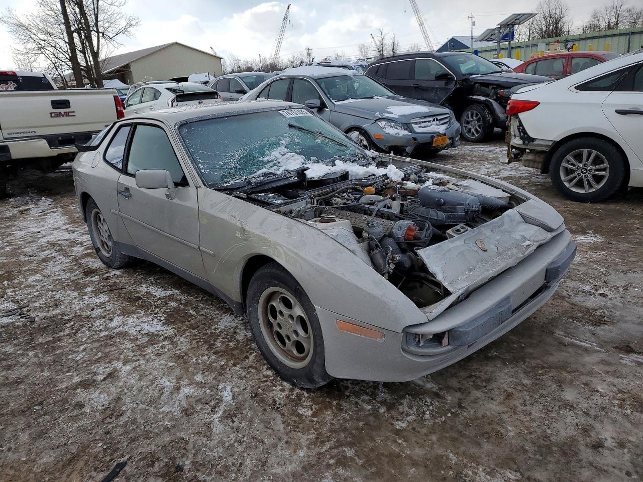 1984 Porsche 944 VIN WP0AA0944EN453698 COPART salvage auction — Front End, FL - CERT OF TITLE SLVG REBUILDABLE, sold $425 on 2026-05-06 (photo 4)