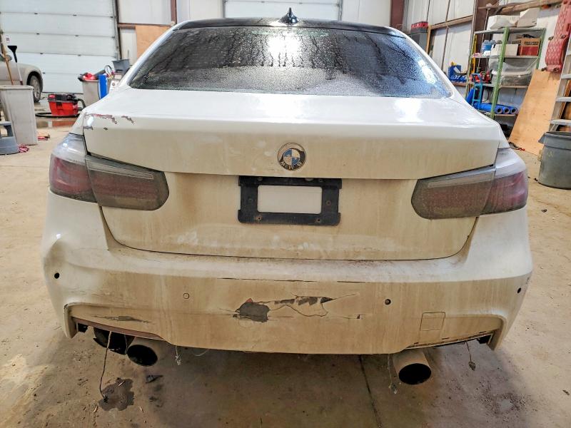 2013 BMW 3er VIN WBA3B9C54DF585863 COPART salvage auction — REAR END, Salvage Title, sold $2,050 on 2026-07-09 (photo 6)