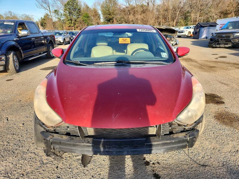 2011 Hyundai Elantra VIN KMHDH4AE5BU096551 COPART salvage auction — FRONT END, La - Cert Of Title-Salvage, sold $550 on 2026-07-03 (photo 5)