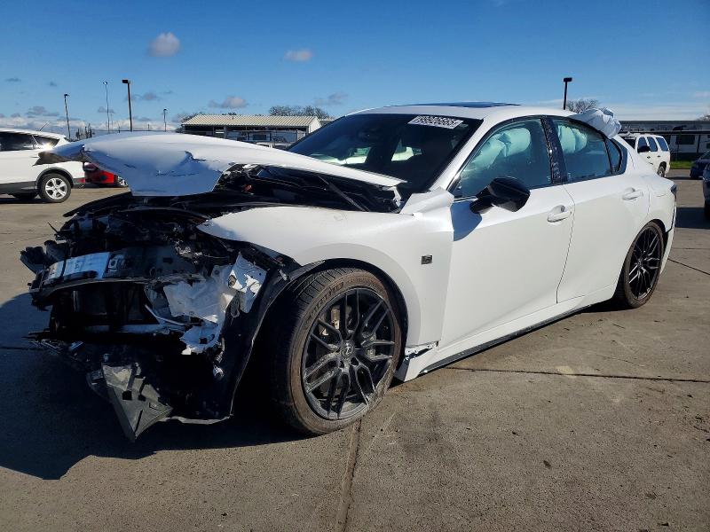 2024 Lexus Is VIN JTHAP1D21R5005448 COPART salvage auction — Front End, CA - SALVAGE CERTIFICATE, sold $13,000 on 2026-01-19 (photo 1)