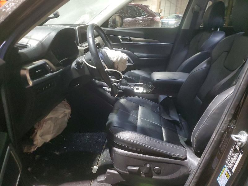 2021 Kia Telluride VIN 5XYP3DHC7MG142146 COPART salvage auction — FRONT END, OH - CERT OF TITLE-SALVAGE, sold $5,000 on 2026-07-31 (photo 7)