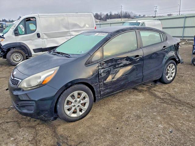 2014 Kia Rio VIN KNADN4A36E6368168 COPART salvage auction — REAR END, Salvage Title, sold $700 on 2026-07-17 (photo 1)