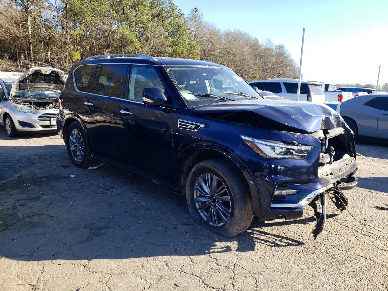 2024 Infiniti Qx80 VIN JN8AZ2AE6R9329878 COPART salvage auction — FRONT END, Other, sold $14,100 on 2026-07-14 (photo 4)