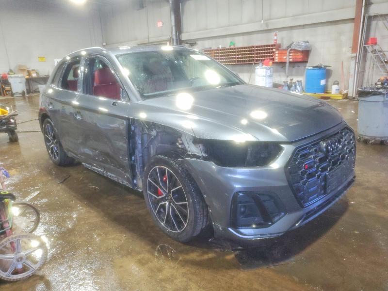 2023 Audi Q5 VIN WA1B4AFY0P2161442 COPART salvage auction — SIDE, Vt - Cert Of Title-Salvage Vehicle, sold $18,100 on 2026-07-17 (photo 4)
